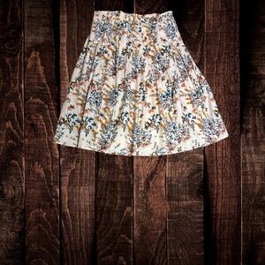 Antonio Melani Anabella Floral Print Poplin Midi Skirt, A-Line